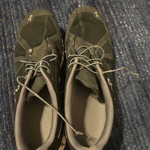 On Men's Athletic Shoes in Black and Gray